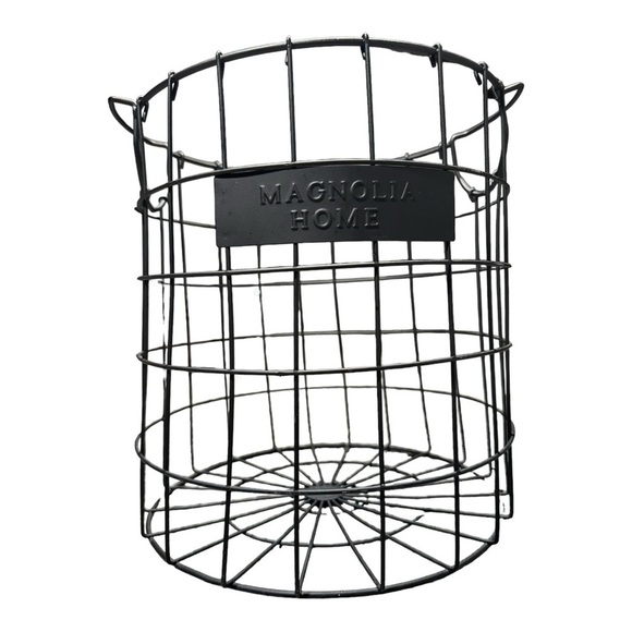 Magnolia Other - Magnolia Home Black Wire Basket Iron Decor